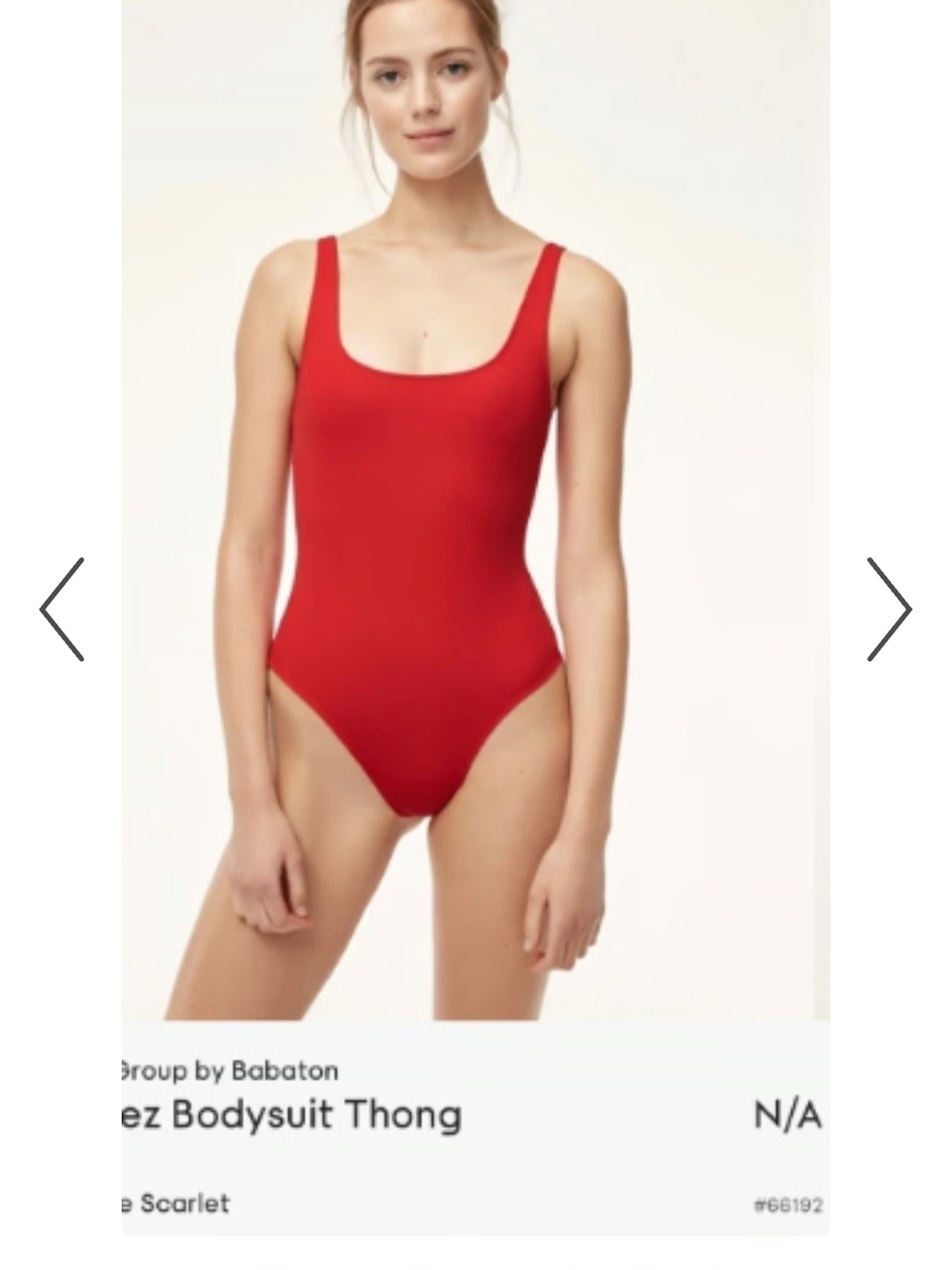 Babaton Perez Bodysuit Thong